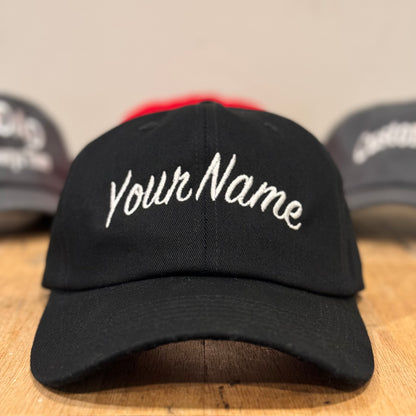 Custom Embroidered Text - Hat