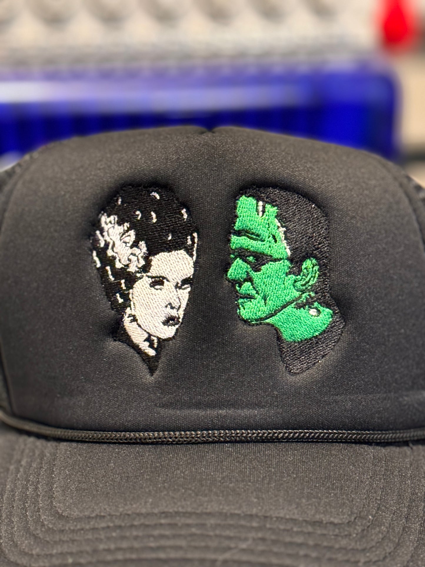 Frankenstein and the Bride - Foam trucker hat