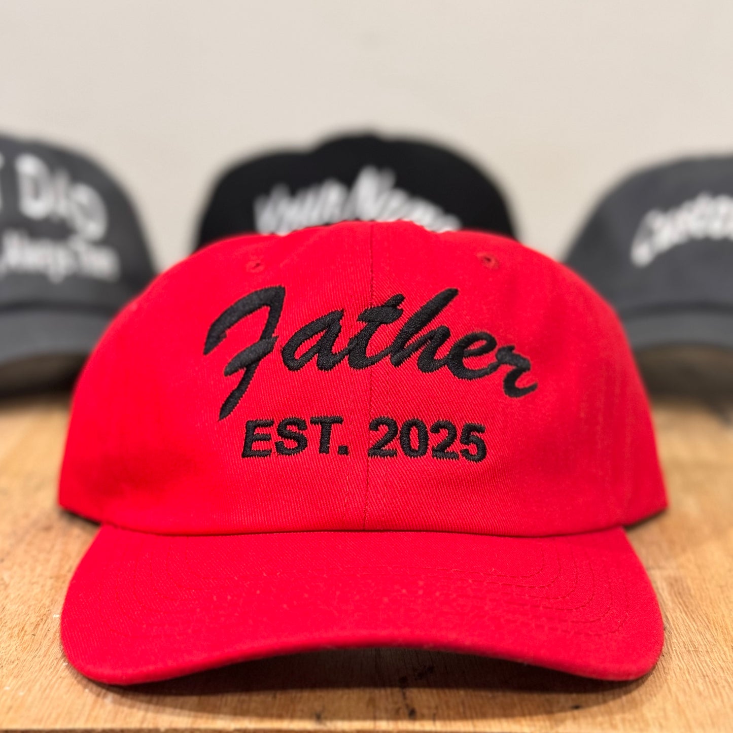 Custom Embroidered Text - Hat